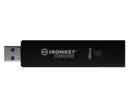 PenDrive Kingston 32GB IronKey D300S FIPS 140-2 Level 3 AES 256 XTS